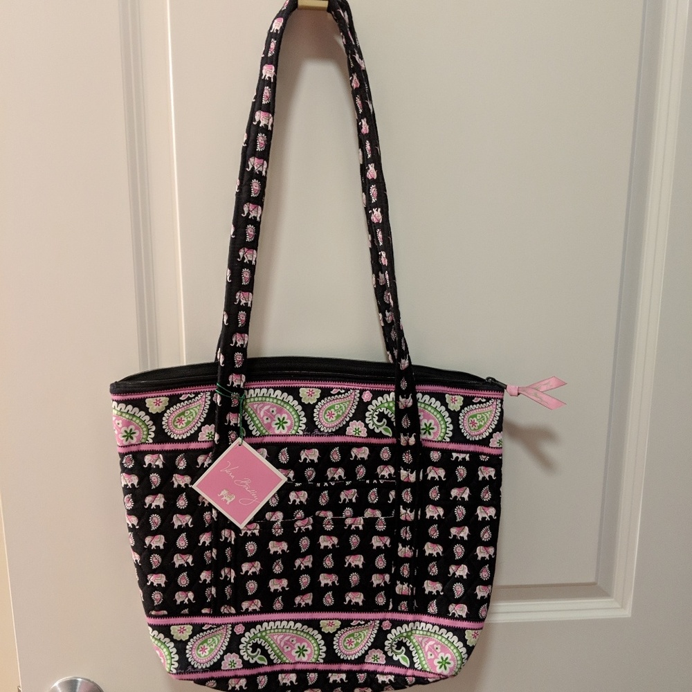 Vera Bradley Villager NWT Pink Elephant Retired